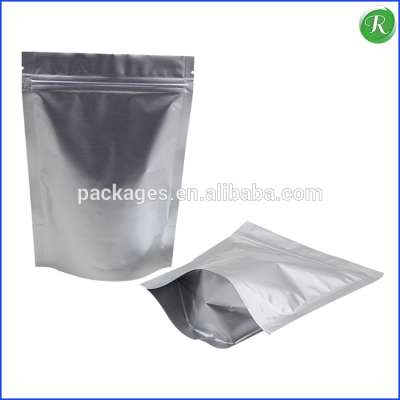 Almunium foil stand up ziplock bag